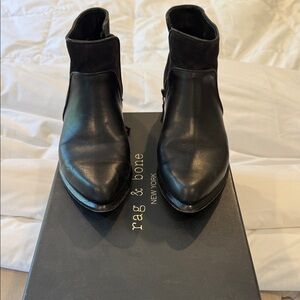rag & bone Black Ankle Boots
